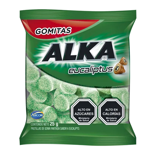 Ala gomitas eucaliptus