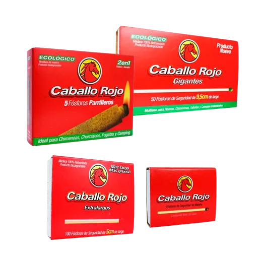 FOCASA - Fósforos Caballo Rojo