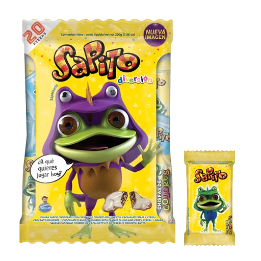 Sapito chiaspas de colores