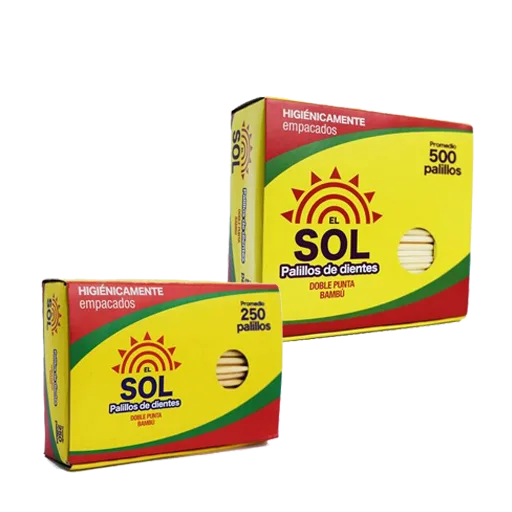 Focasa - Palilllos el Sol 500 y 250 unidades